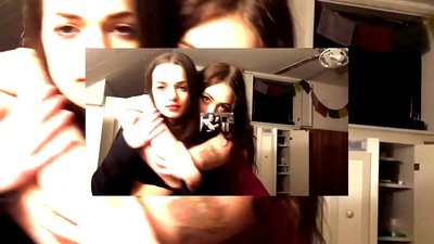 Duha ka sexy brunette emosyonal nga panty nagpabilin bastards quirky bitch